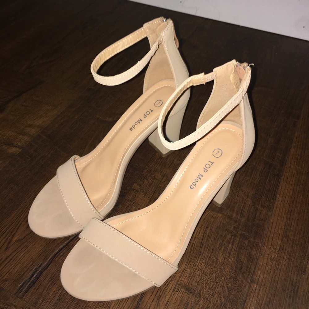 Top Moda block heels